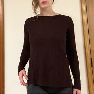 H&M Burgundy Lightweight Sweater XS